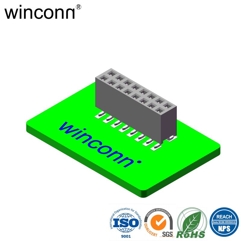 Vertical SMT Board-to-Board Power Wire-to-Board Female Header socket