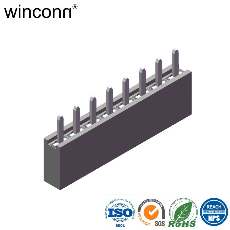 PBT Environmental Protection 0.100"(2.54mm) pitch Female Header Terminal