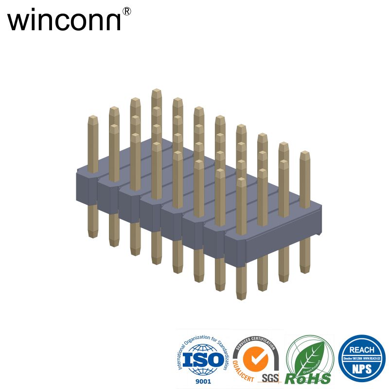4 row through hole Pin Header Socket