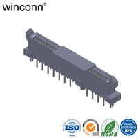 7+15P Crimp Horizontal SMT/SMD Set-top box Mini SATA