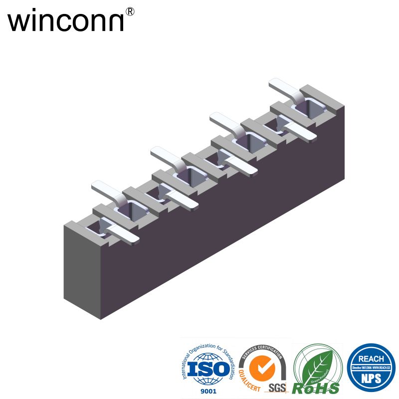 Horizontal SMT SMD Board to Cable Female Header connector