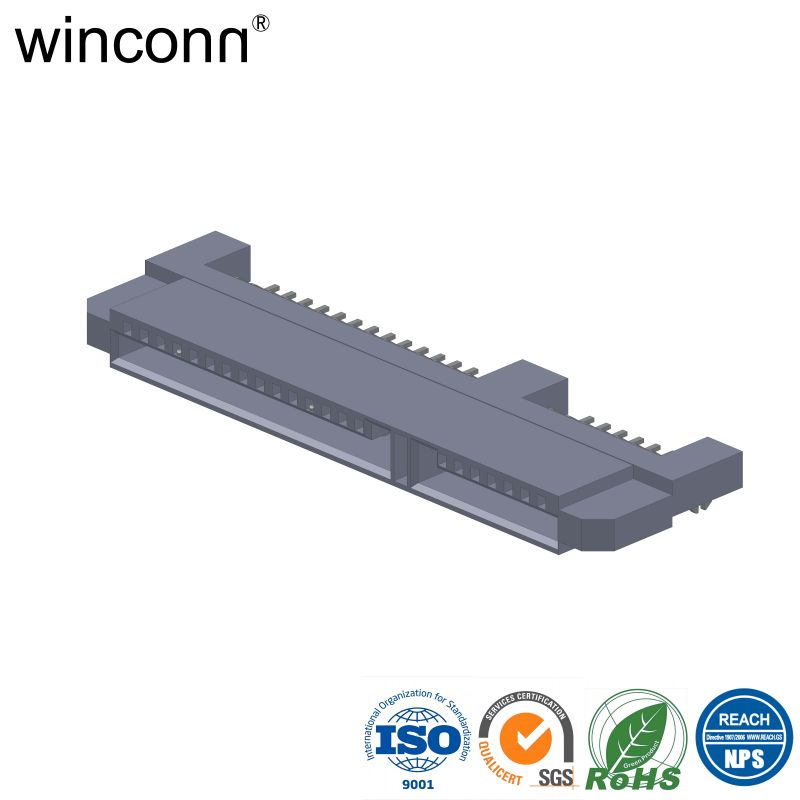 SLIMLINE Kinked pin Straight SMT Consumer devices Mini SATA