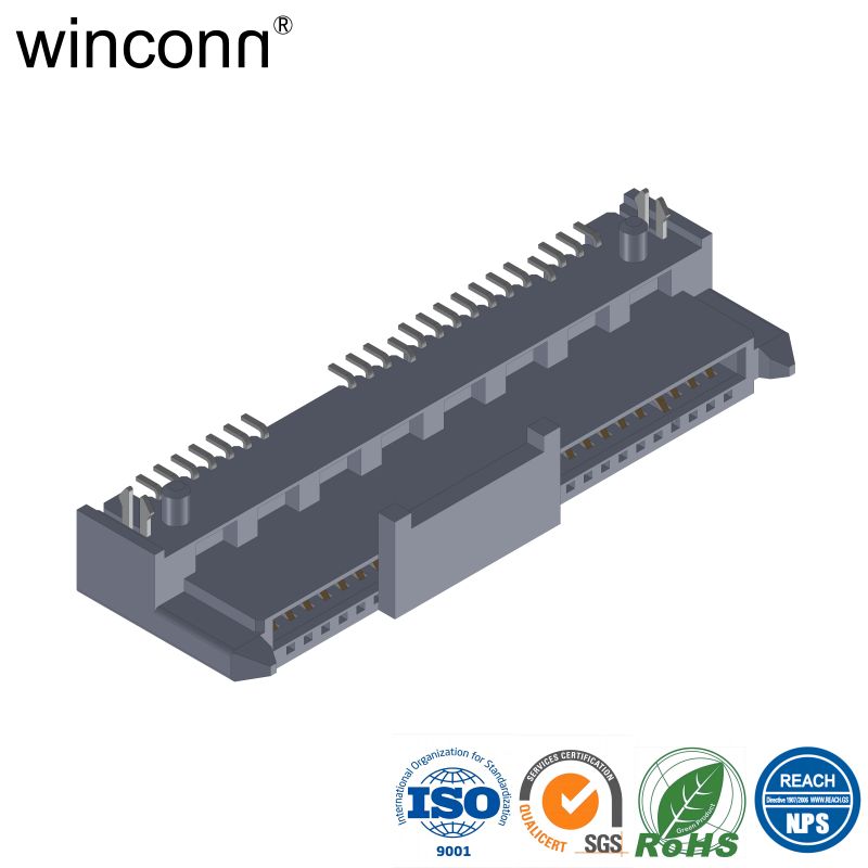 SIGNAL CONNECTORS Mounting Peg Vertical SMT Networking SATA