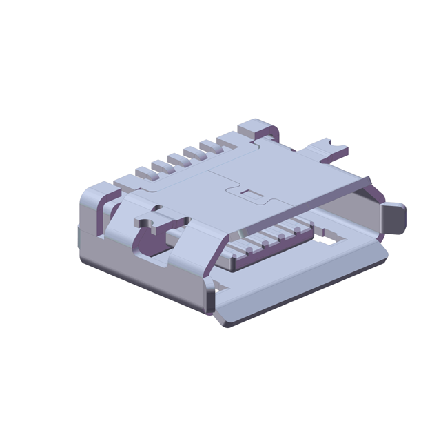 USB 10Gbps Vertical Mounting Style micro USB connector