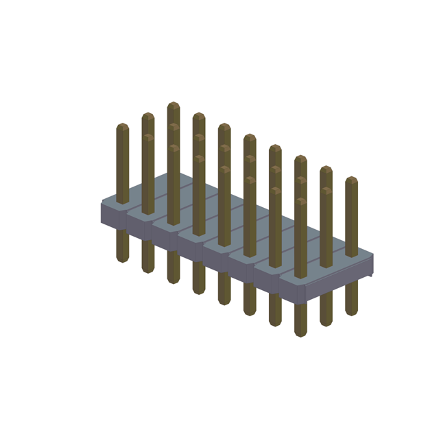 Matte Tin plated Crimp Pin Header Socket
