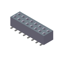 Housing Thickness=4.00mm PCB Mount Female Header connector