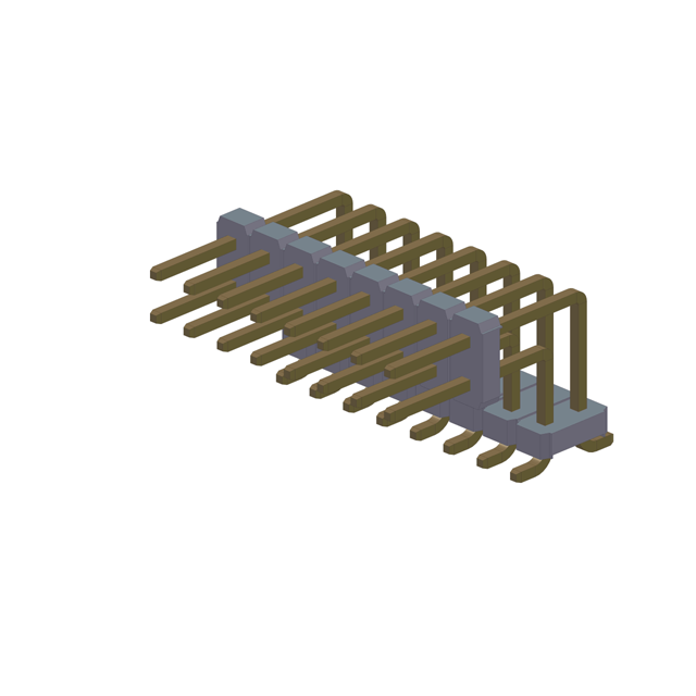 Right Angle SMT Aviation and Aerospace Pin Header Socket