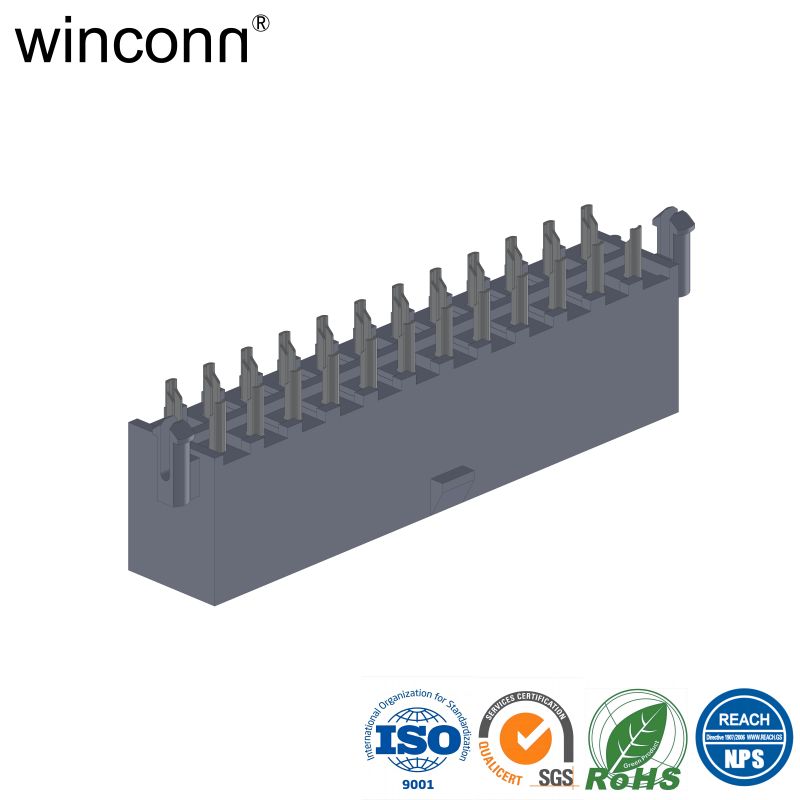 MINI FIT 4.2mm VERTICAL DIP TYPE (Double Post)power ATX connector 