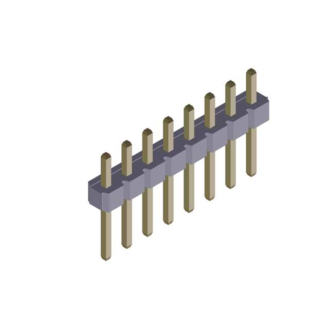 Housing Thickness=2.0mm Solder Cup Pin Header connector