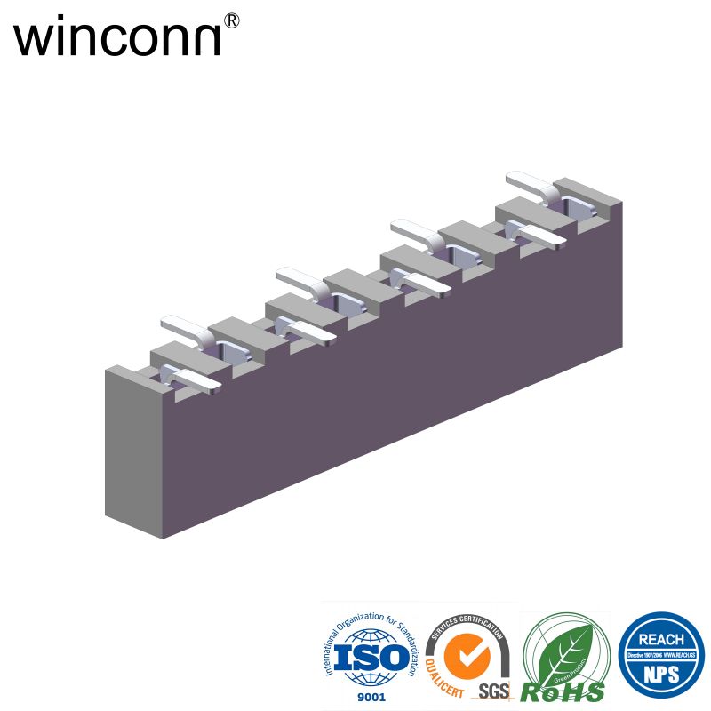 Right Angle DIP Power Wire-to-Board Wire-to-Wire Female Header Terminal